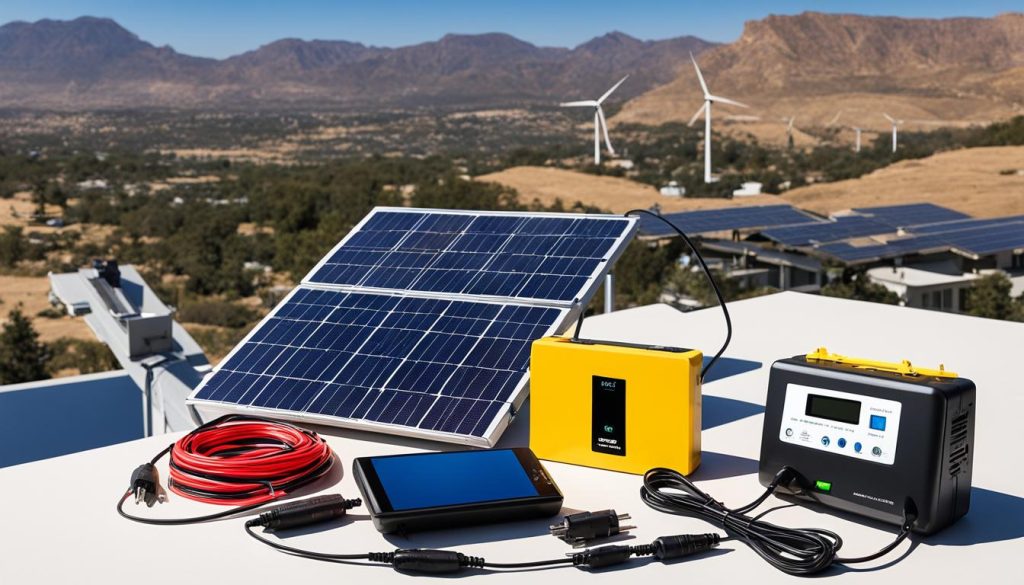 Emergency Solar Power Kit