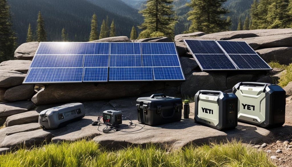 Goal Zero Yeti 1500X + Boulder 200 Briefcase Solar Generator