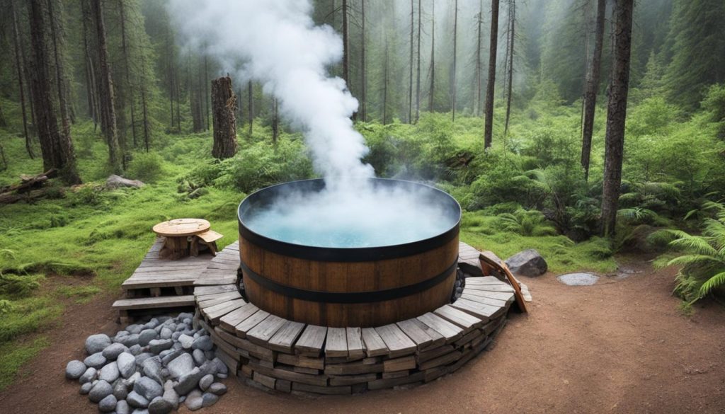 How to make a survival hot tub