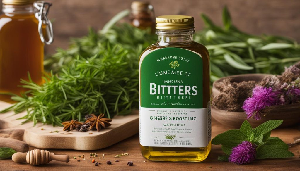 Immune-boosting bitters recipe