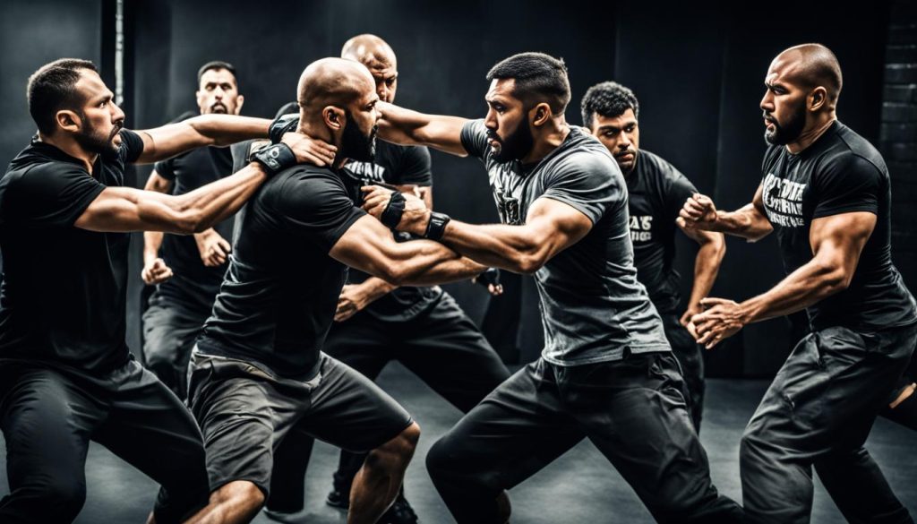 Krav Maga Defense Against Multiple Attackers