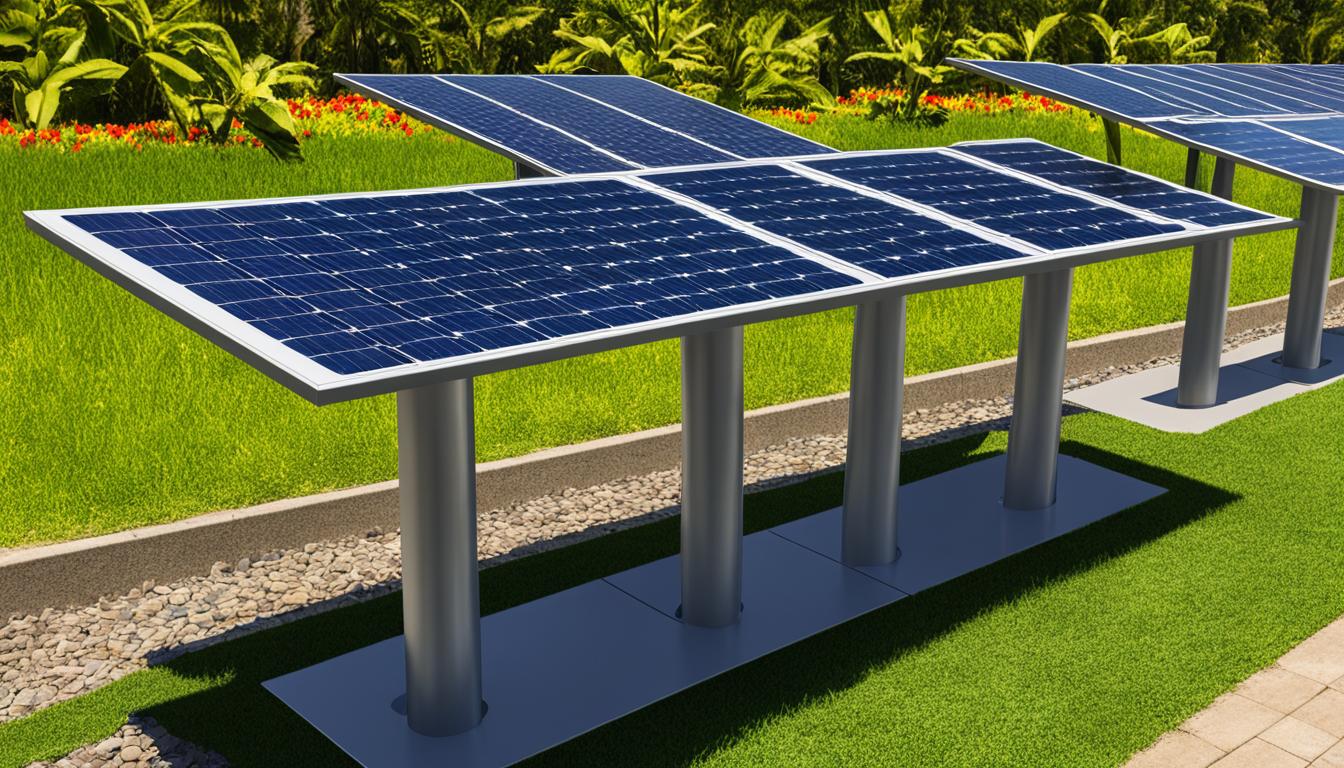 Eco-Friendly Outdoor Solar Charging Stations