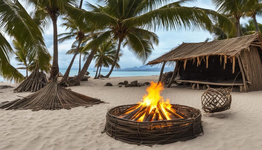 desert island shelter