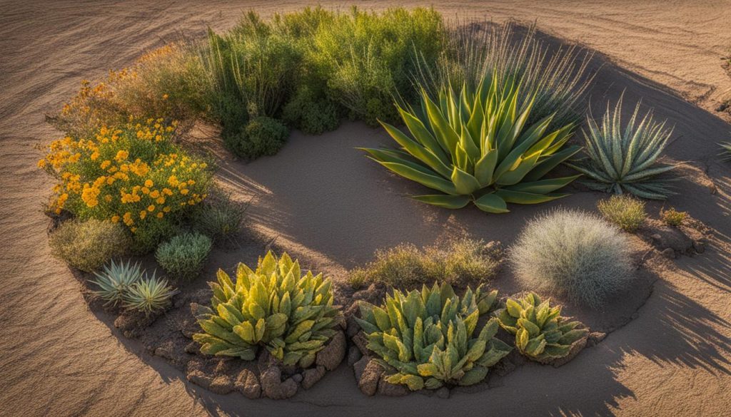 drought-tolerant plants for hydration