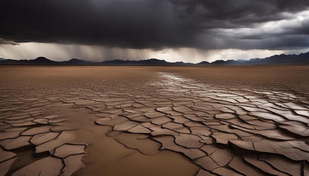 flash flooding in the desert