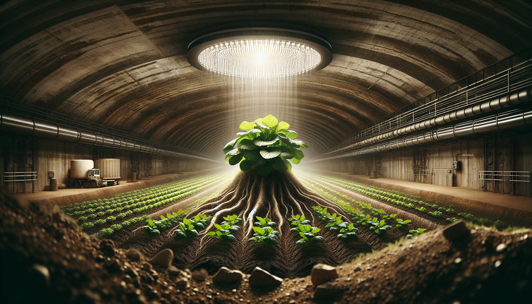 Growing Crops in Underground Bunkers