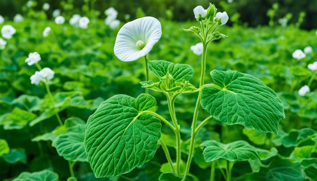 marshmallow leaf and root