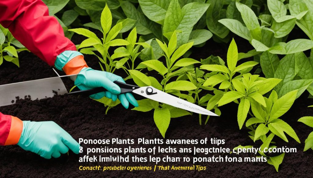 poisonous plants prevention
