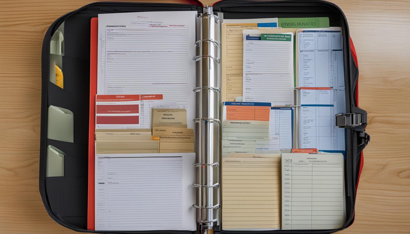 prepper binder