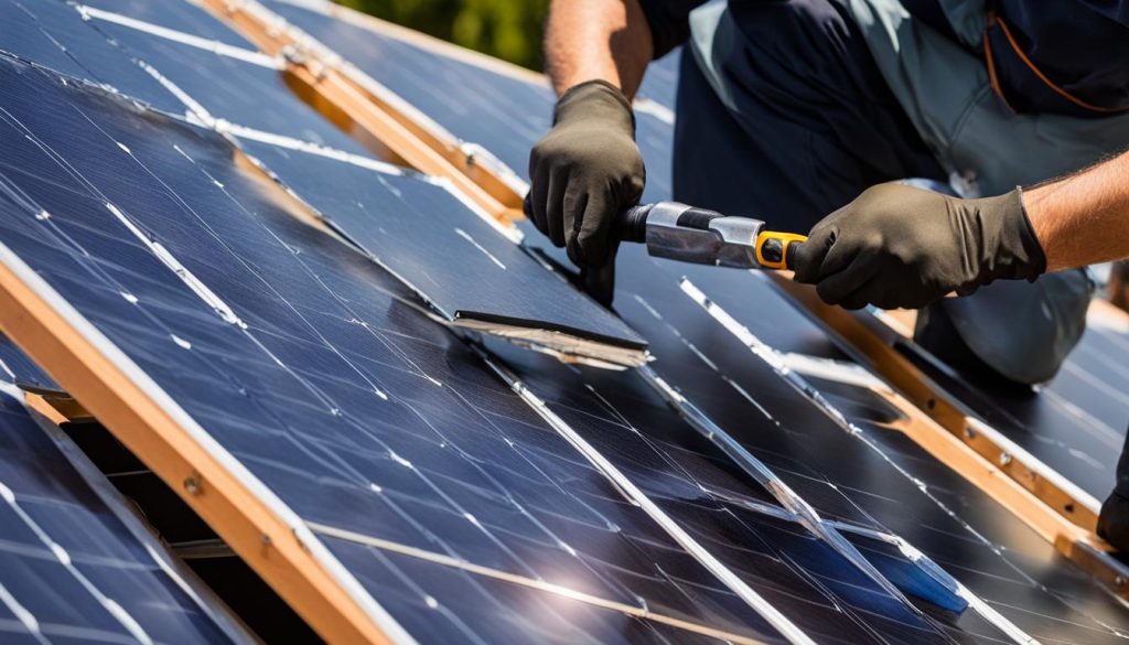 residential solar panel repairs