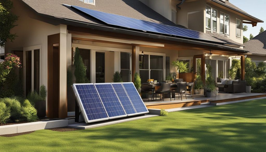 solar battery backup system