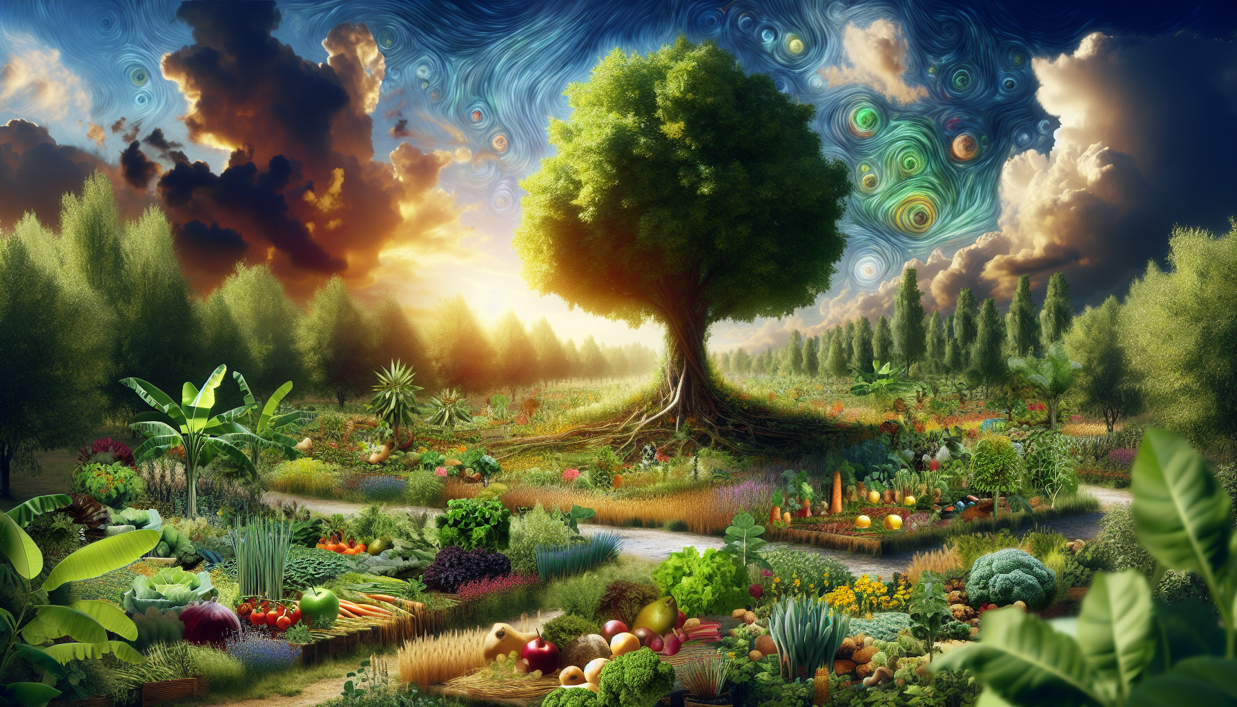 The Future of Sustainable Agriculture: Post-Apocalyptic Food Forests