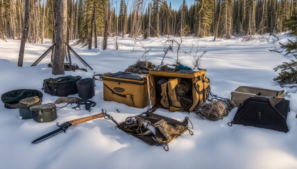 winter trapping gear
