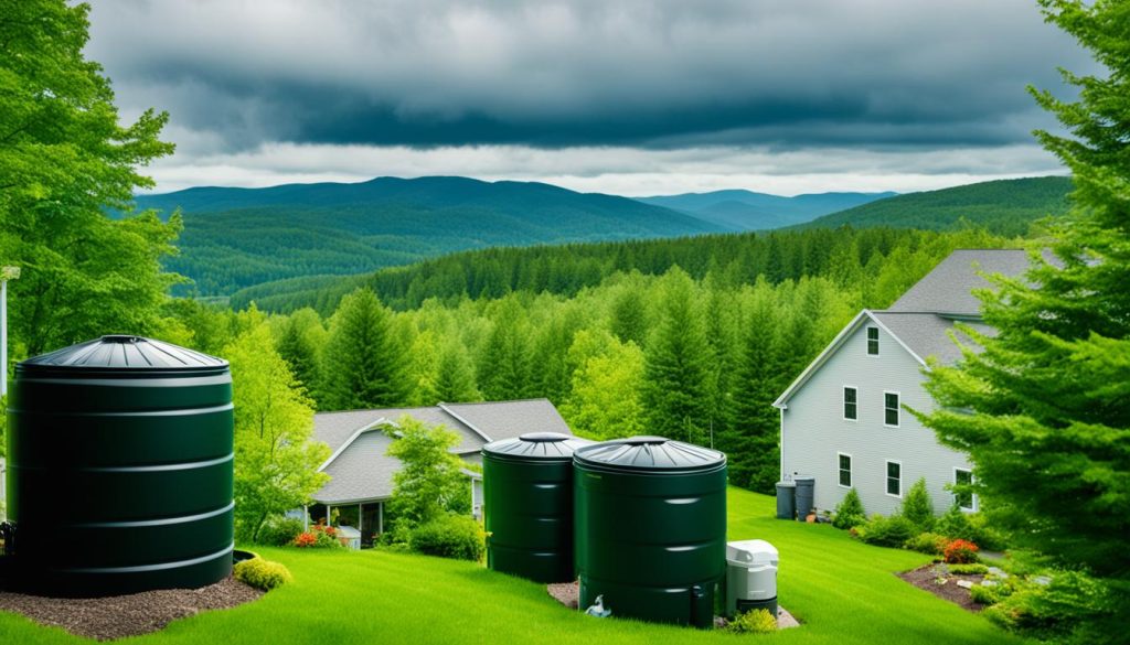 rainwater harvesting laws Vermont