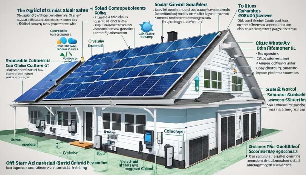 off-grid solar system components