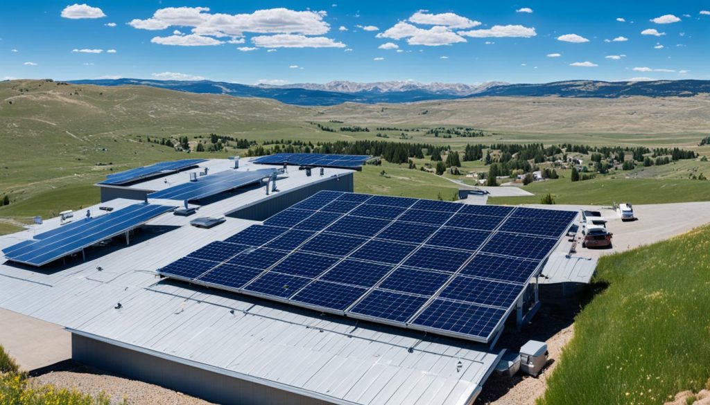 solar energy systems in Wyoming