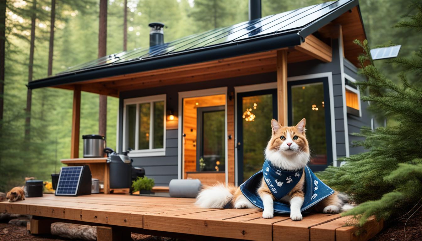 How to navigate off-grid living with pets?