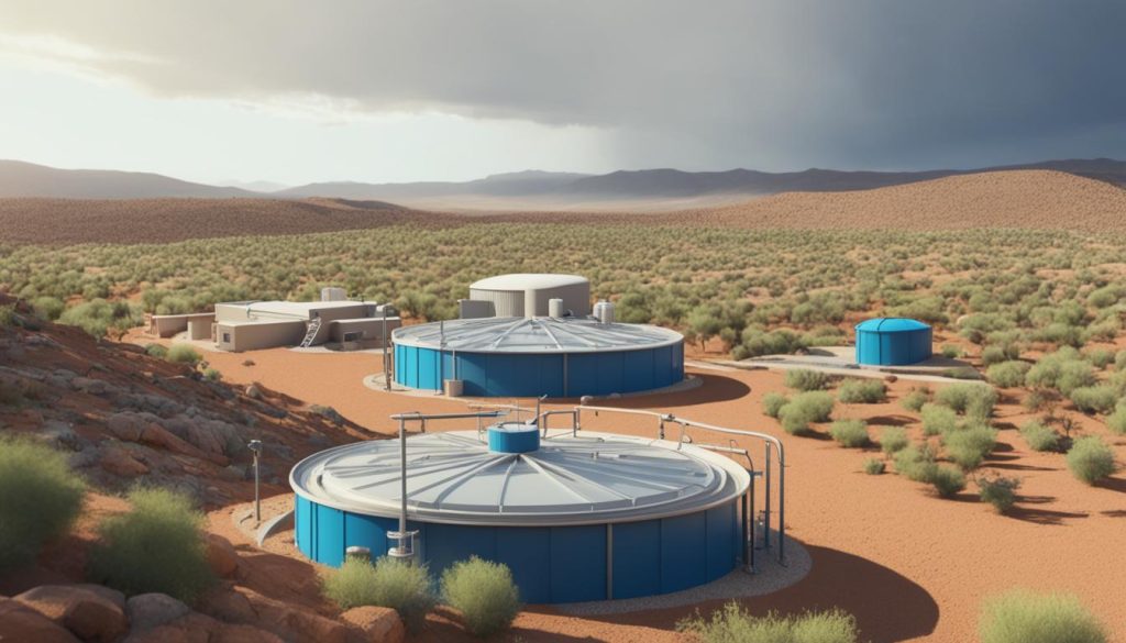 off-grid rainwater systems in drought